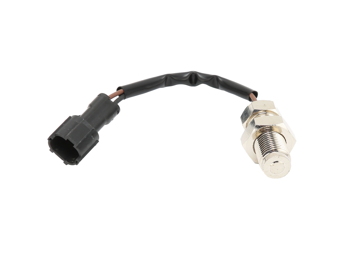 2026dz-Sensor de velocidad de acero con cable de nailon resistente a altas temperaturas, transductor negro para medición indirecta.