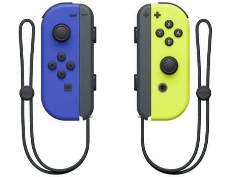 Set de 2 Mandos Joy-Con NINTENDO Switch (Azul / Amarillo)