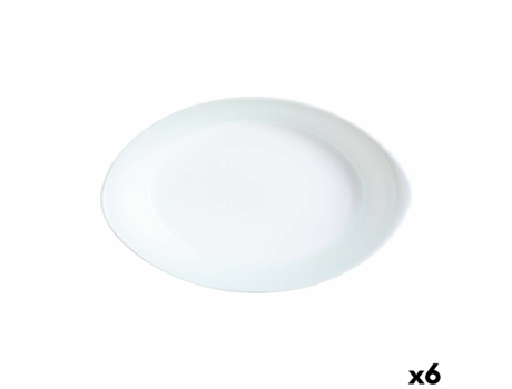 Bandejas de Cocina LUMINARC Smart Cuisine (Blanco - Cristal - 22 x 17 x 14.3 cm - 6 Und)