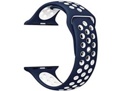 Correa Apple Watch 42, 44 mm WJS Silicona Azul
