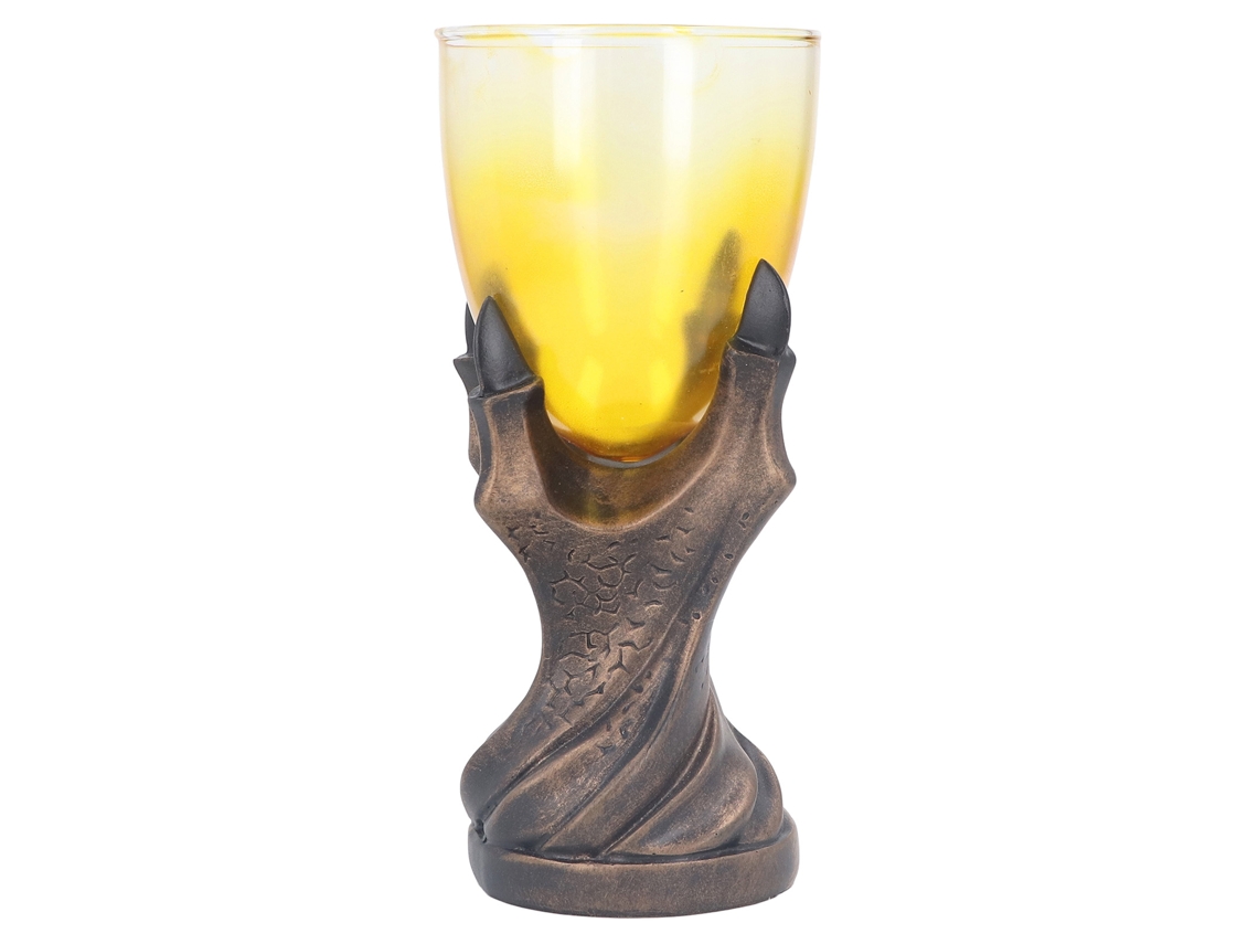Vaso de mano Baok-copa con garras de calavera en 3D para fiestas, bares y bebidas de vino. Moderno.