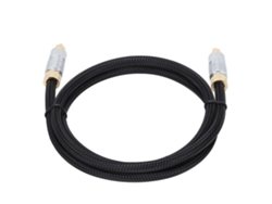Cable De Audio Óptico Digital Delgado Jk-t002 Para Amplificador De Ps4 Y Xbox Con Conectores Dorados.
