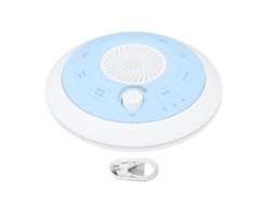Máquina Portátil De Ruido Blanco Para Bebés Con 8 Sonidos, Recargable Por Usb, Temporizador Automático, Azul Marino.