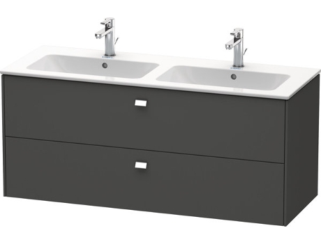 Mueble alto de pared DURAVIT Brioso 129,0 x 47,9 cm con 2 cajones incl. hueco para sifón y delantal para lavabo ME by Starck 233613