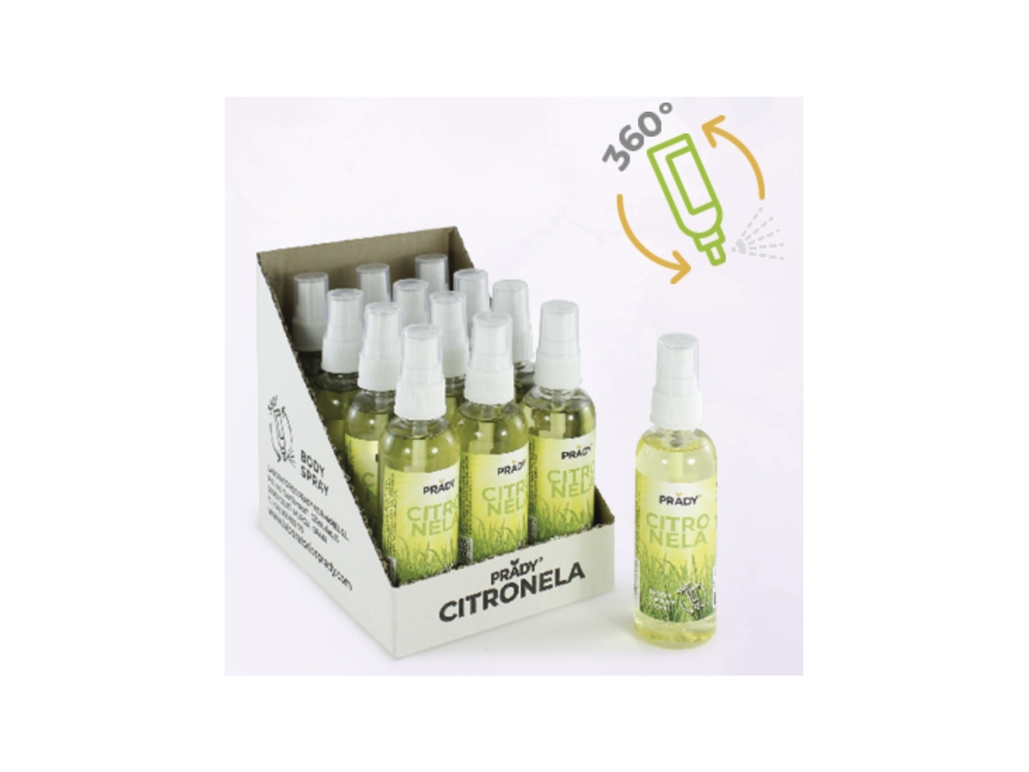 Body Spray Citronela – 100ml – Refrescante Natural Antimosquitos