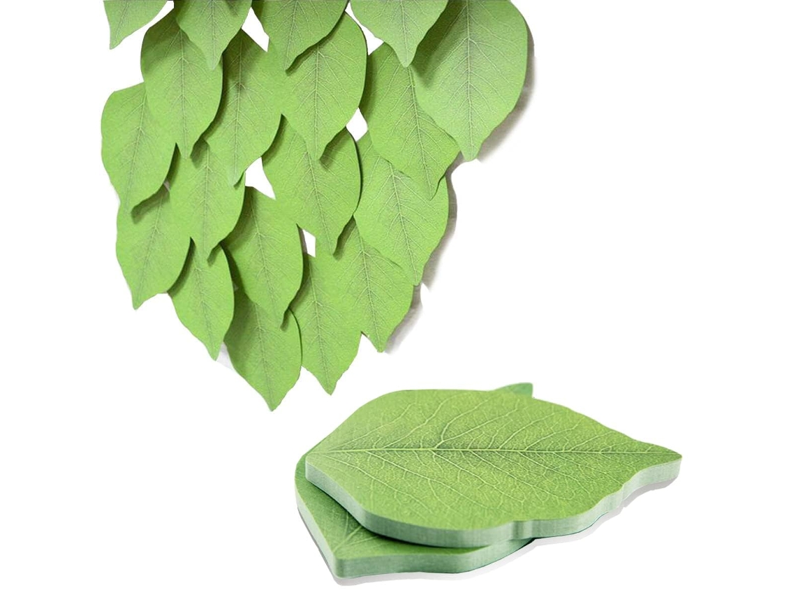 100 Blocs de Notas Adhesivas en Hojas, Decoraciones Autoadhesivas para el Aula, Blocs de Notas Adhesivas Originales y Personalizados. Mdug
