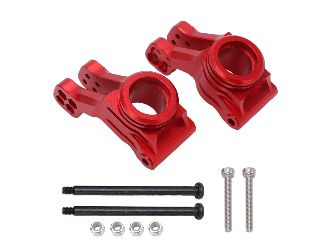 2 Brazos De Articulación Traseros Rc De Aleación De Aluminio De Alta Resistencia Para Arrma 1/5 Kraton 8s Outcast 8s Rojo