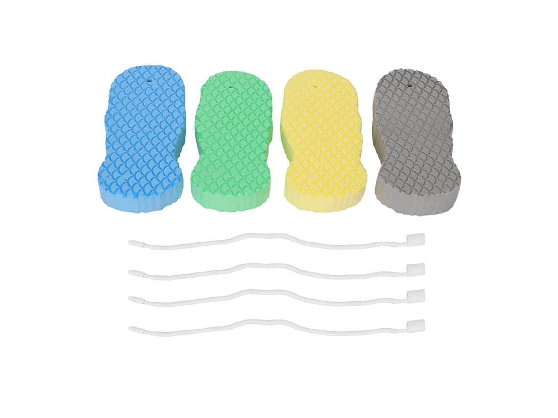 Piezas De Esponja De Baño Exfoliante 3d Ultra Suave Para Todas Las Edades, Limpiador Profundo, Piel Suave Y Durable