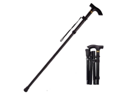 Bastón antideslizante con base para senderismo y trekking, 1 unidad.