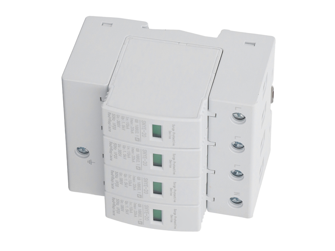 Omni-protector De Sobrecarga 20ka Dispositivo De Protección Contra Picos De Voltaje 4p 385v Para Hogar