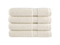 Toallas Premium Solund 4 Unidades Crema 100x200 Cm 600 Gsm Wsd824141
