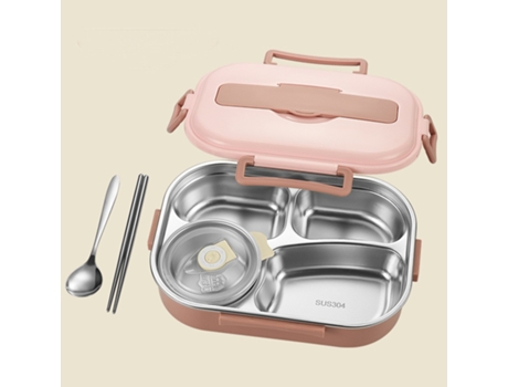 Fiambrera Bento a prueba de fugas para adultos - Fiambrera y vajilla y bolsa-1.5L LUUCOZK