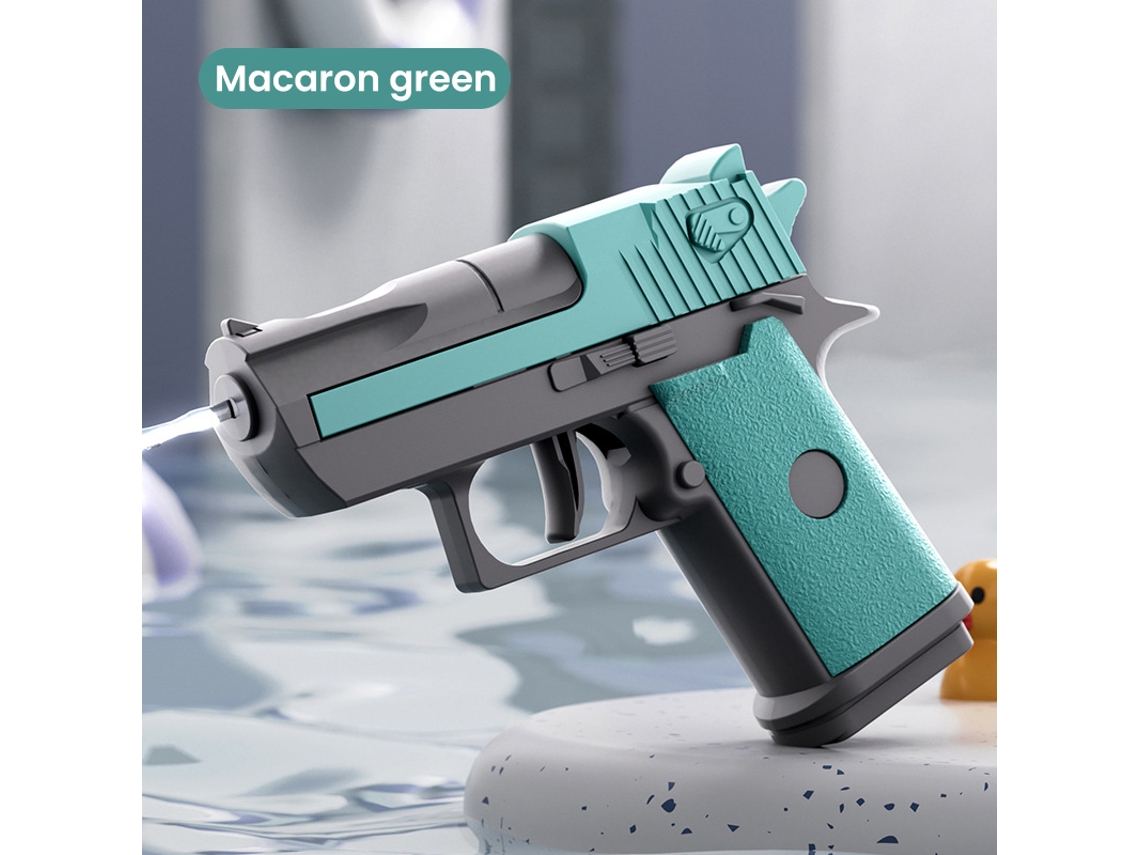 Mini Pistola De Agua De Verano (cian) - No Eléctrica - Para Exteriores Y Playa - Para Niños Y Niñas