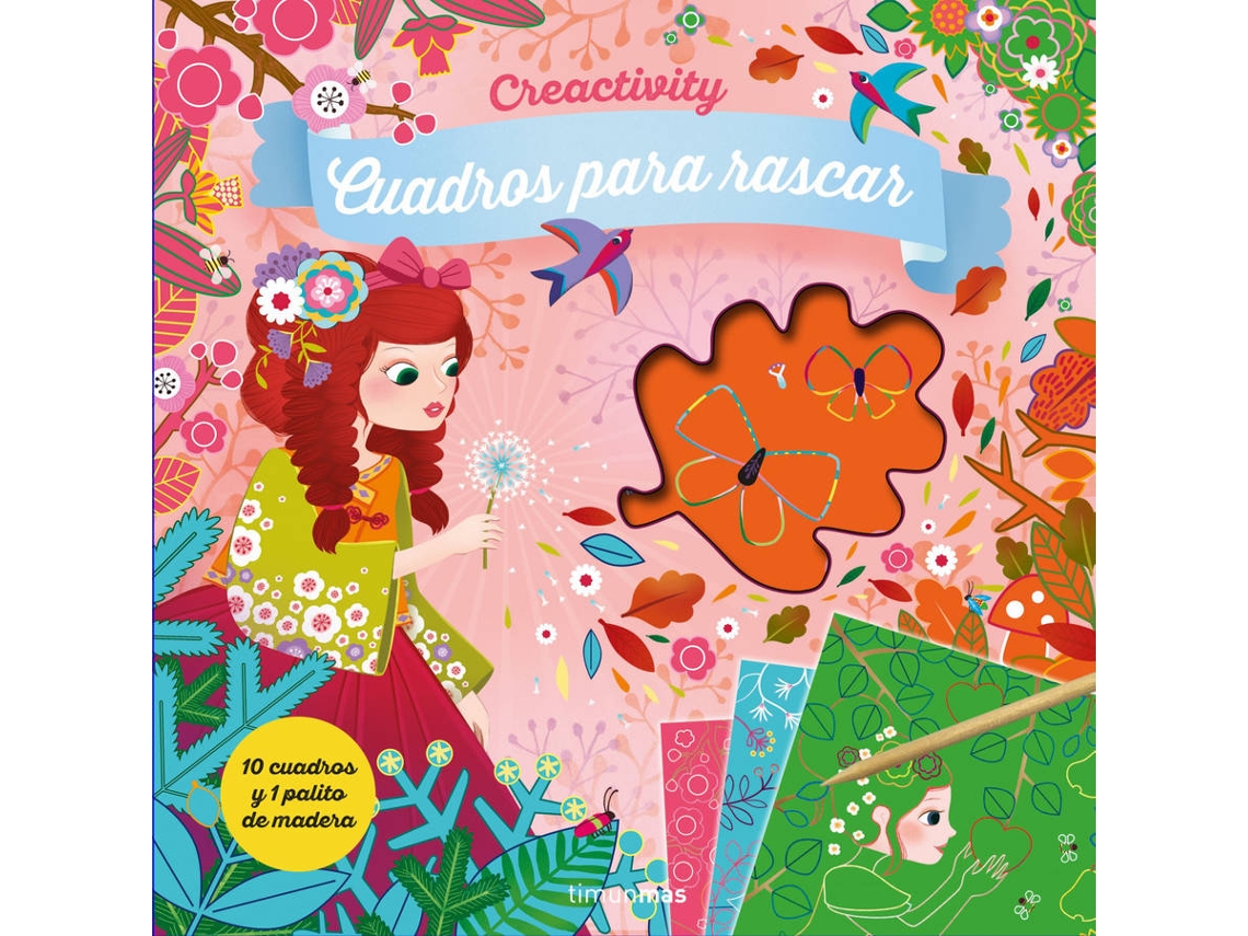 Libro Creactivity. Las Estaciones. Cuadros Para Rascar de Varios Autores (Español)