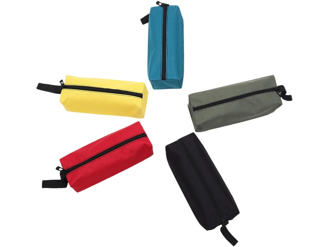 Juego de 5 bolsitas Oxford pequeñas, colores surtidos. Slowmoose
