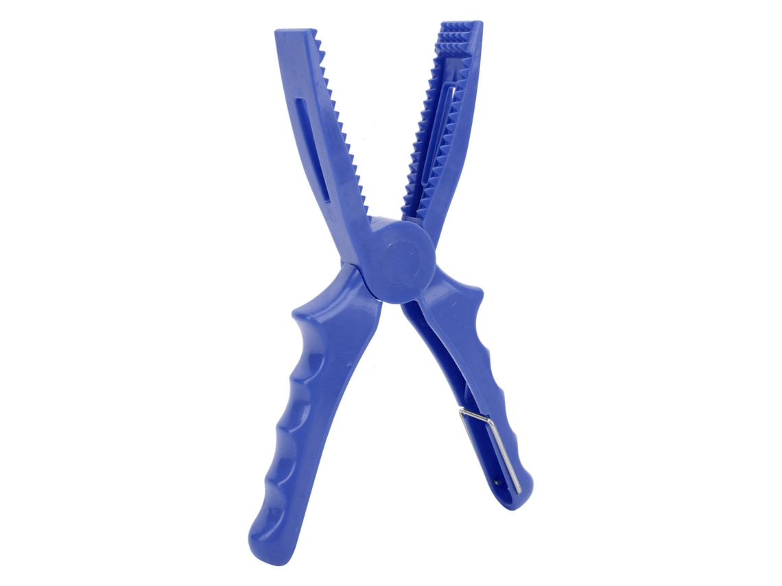 Alicates de pesca con mango de ABS azul