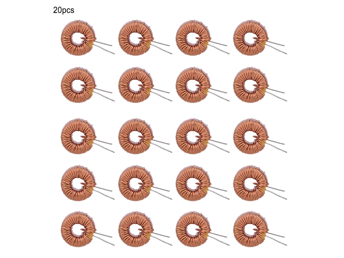 20 Piezas Bobina Inductor Toroidal Calibre 5026 220uh 3a De Cobre Para Placa Pcb