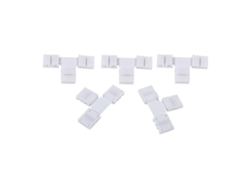 Yncm2026-5 Piezas Conectores Clip Sin Soldadura 4pin T Para Tira Led Rgb 5050 De 10mm
