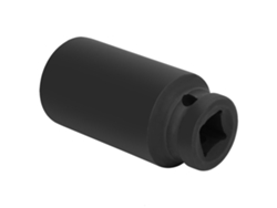 Mango De Impacto Profundo Métrico 27mm 1/2 Pulgada 6 Puntos Para Neumática Hexagonal Socket