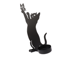 Velas decorativas duraderas con forma de gato para uso doméstico, con buen soporte.