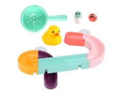 Juguetes De Baño Para Niños Pelotas De Agua Pistas Diy Montaje Pared Cascade Regalo Para Niños Y Niñas