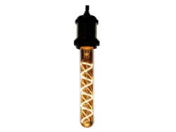 Zmh Bombilla Led Edison Tubular Vintage E27 4 W Blanco Cálido