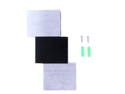 Lámpara de pared LED de aluminio de 6 W, modelo 2026, para dormitorio, escaleras, pasillo, KTV, hotel, 85-265 V, luz blanca cálida.