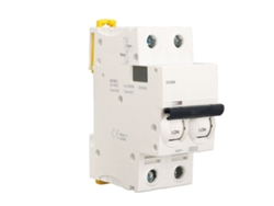 Disyuntor Miniatura De 2 Polos, 10 A, 400 V Ca Con Protección Contra Cortocircuitos Y Sobrecargas E Interruptor Neumático.