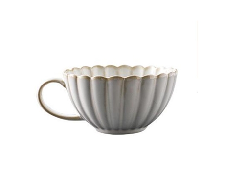 Taza XGF Chrysanthemum retro japonés de la taza de cerámica de la taza de té de la taza del desayuno de la taza de la taza del plato de la taza de ...