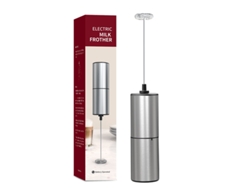 Espumador de leche, batidora eléctrica, apta para café y capuchino.