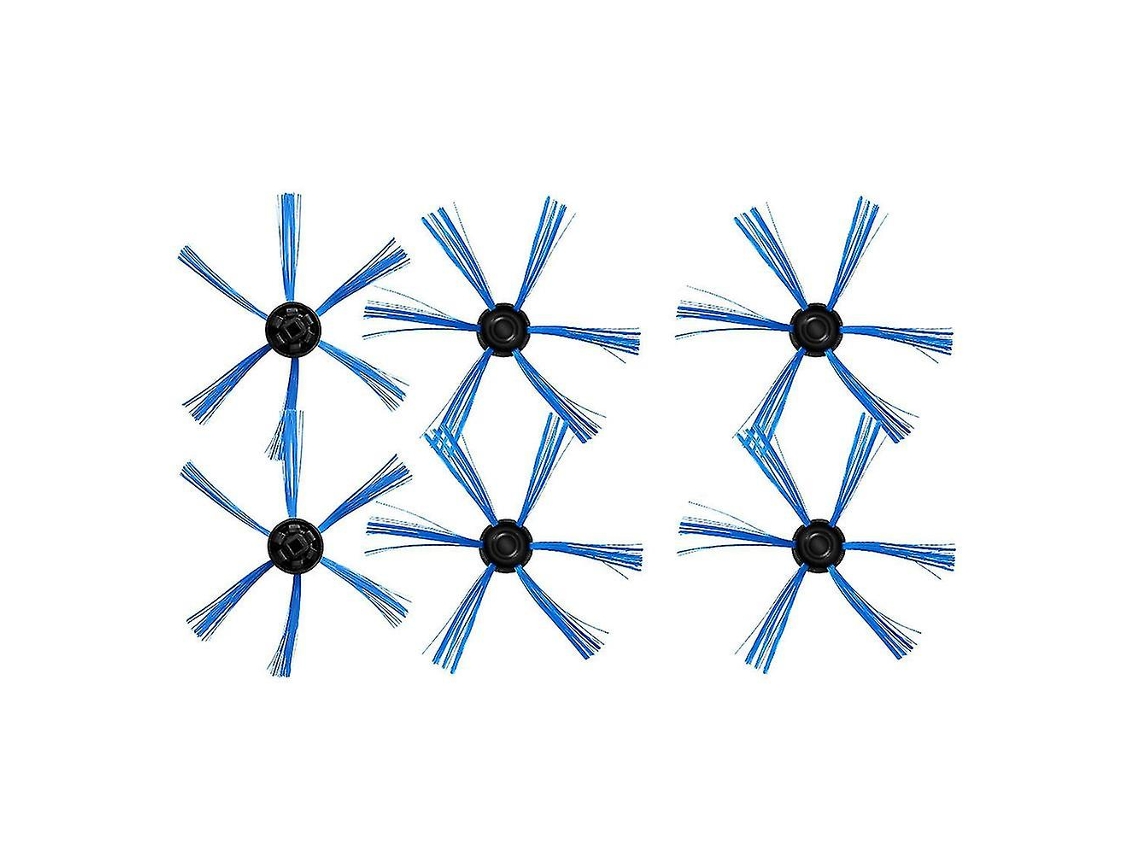 6 piezas de robot de limpieza compatibles con el cepillo lateral Philips FC8603.