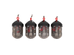 4 Piezas De Cestas De Cebo De Pesca Portátiles, Ligeras Y Reutilizables Para Alimentar Cebos.