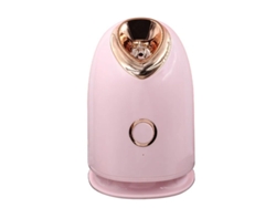 Vaporizador facial Spa Set Nano Ion Vaporizador facial para limpieza profunda y desobstrucción de poros Rosa Bestvite