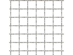 Valla de alambre ondulado de acero inoxidable de 50 x 50 cm (11 x 11 x 2 mm) WSD500636 Lovely Home