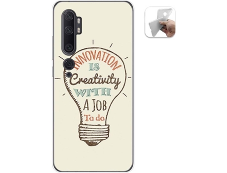 Carcasa Xiaomi Mi Note 10 TUMUNDOSMARTPHONE Creativity Multicolor
