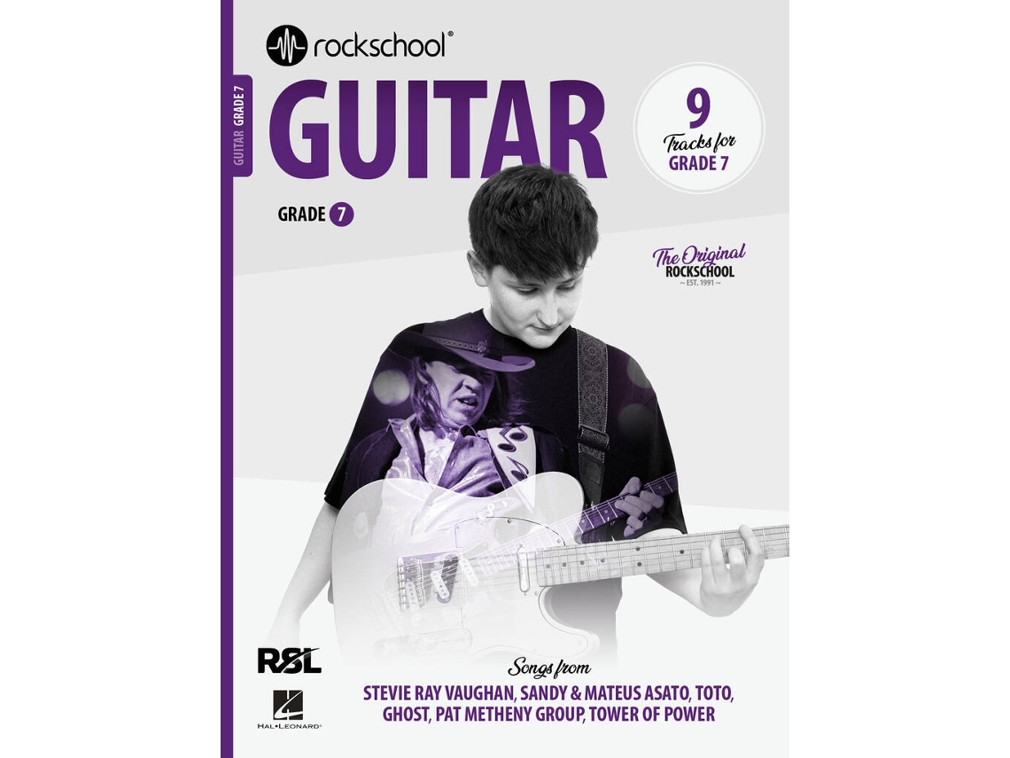 Libro de guitarra Rockschool, Grado 7, 2024