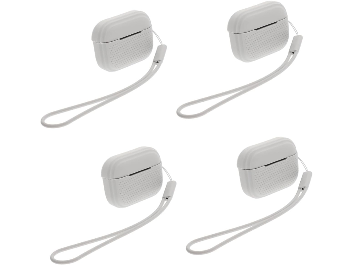 Juego De 4 Elegantes Estuches Para Auriculares, Material Duradero, Decoración Otoñal.