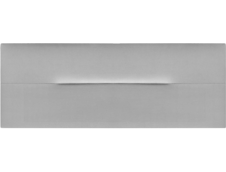 Cabecero WIN REST River acolchado polipiel Premium Cama 105cm (Plata)
