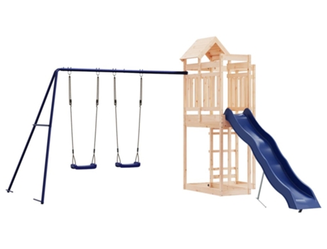 Multi-Actividades VIDAXL de exterior en Madera maciza de pino (Edad Mínima Recomendada: 4 años)