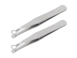 Pinzas Para Pelo Nasal De Acero Inoxidable Impermeables Diseño Seguro Y Painless 2 Piezas