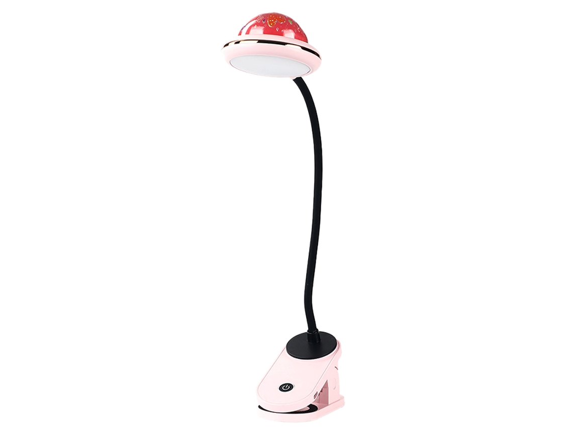 Lámpara De Mesa Con Clip De Estrella Proyector Led-3086 Rosa JEIIBRZUI