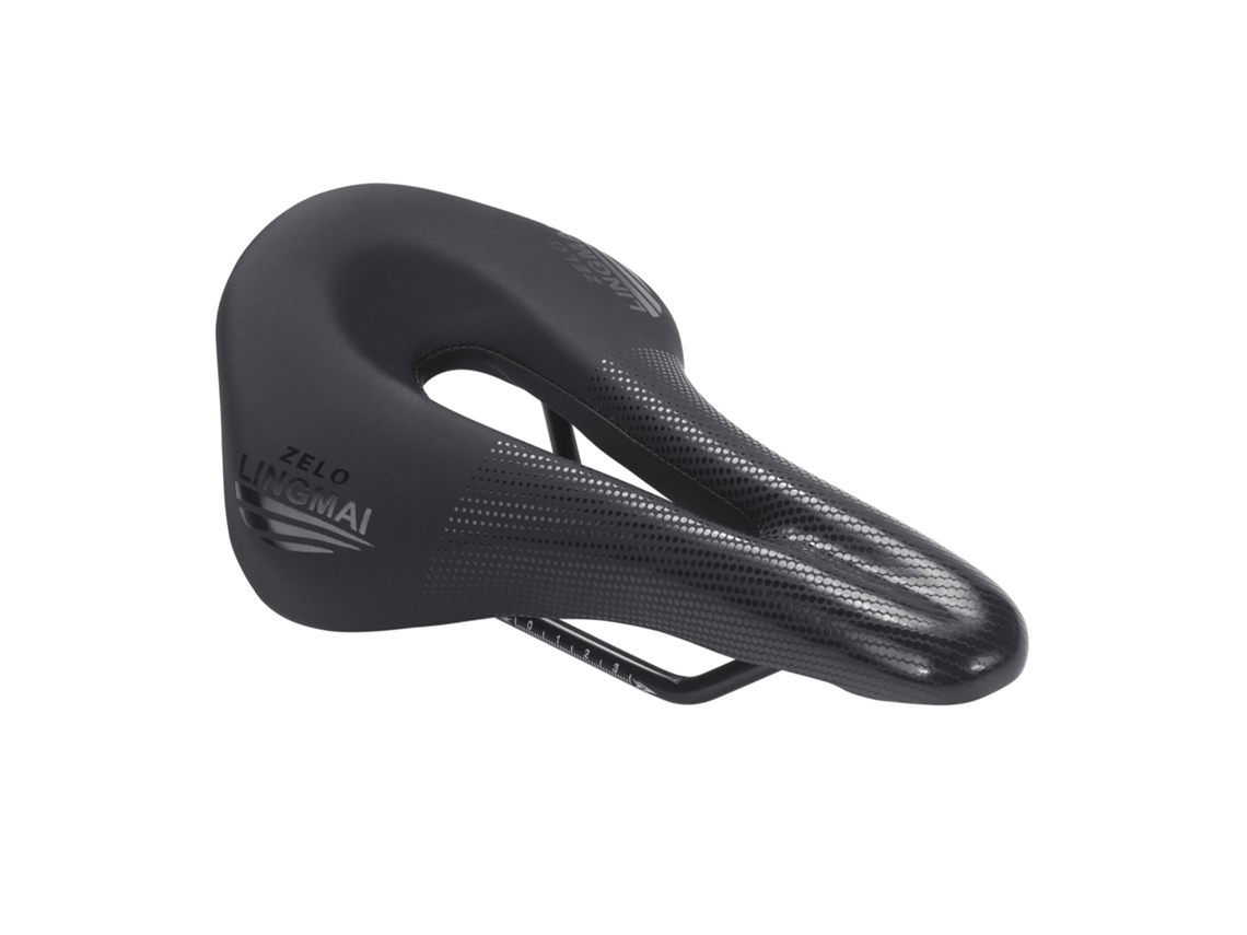 Sillín de gel para bicicleta de carretera MTB, hueco y cómodo, para hombre y mujer, Vayotoy