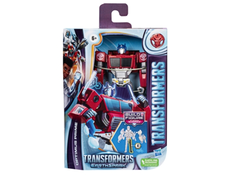Figura TRANSFORMERS Earthspark Deluxe Optimus Prime (Edad Mínima Recomendada: 6 años)