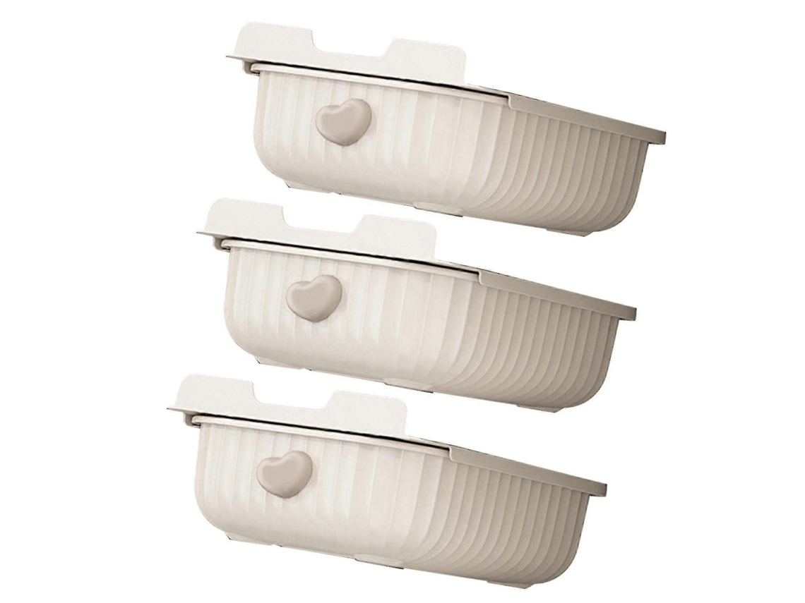 Organizador de ropa interior para armario, 3 piezas, de plástico, con características innovadoras, Hengjian