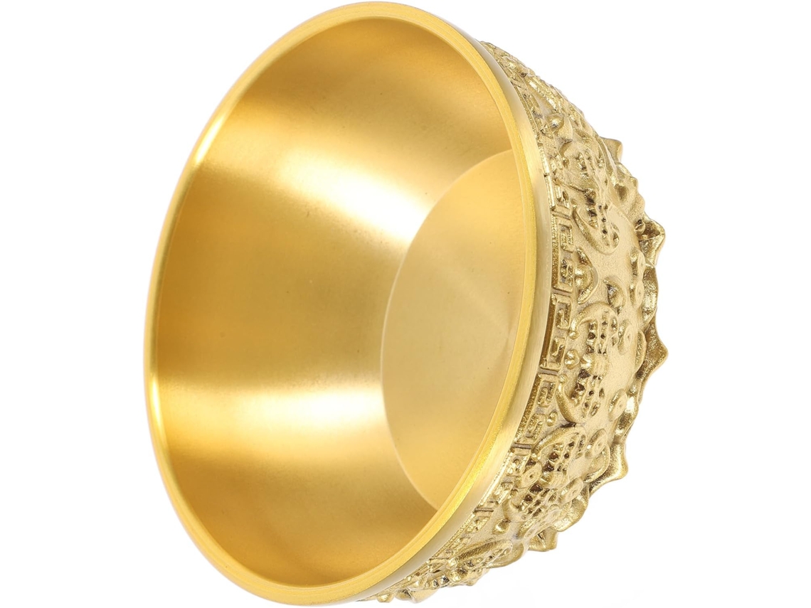 Cobre Resistente Guardar Tesoros Elegante Decoración Oficina Hogar Adorno Prosperidad Hecho Almacenamiento