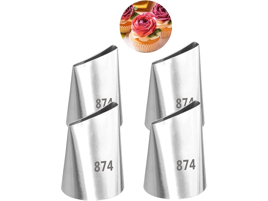 Boca Para Decoração De Bolos 874 - Conjunto Grande - Para Decoração De Bolos/biscoitos - 4 Peças