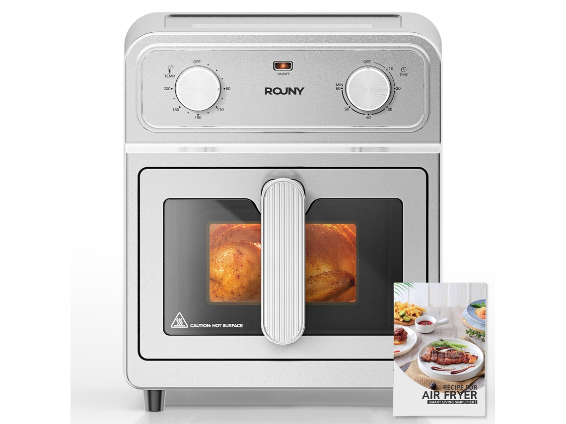 Freidoras De Aire Blazes De 1700w 6l Acero Inoxidable 304 Con Temporizador