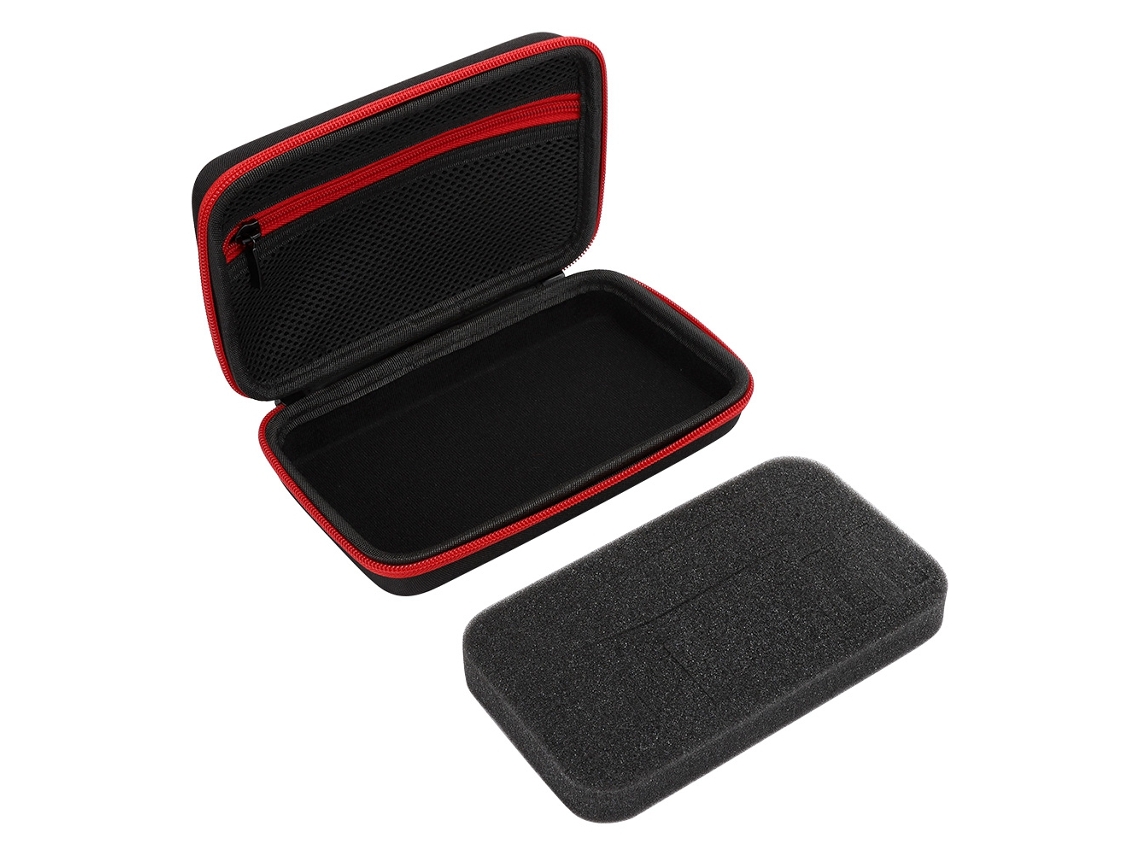 Bolsa De Almacenamiento Para Cuchilla Eléctrica Philips Oneblade Qp2520/90/70, Nailon Tpu, Negro Y Rojo.