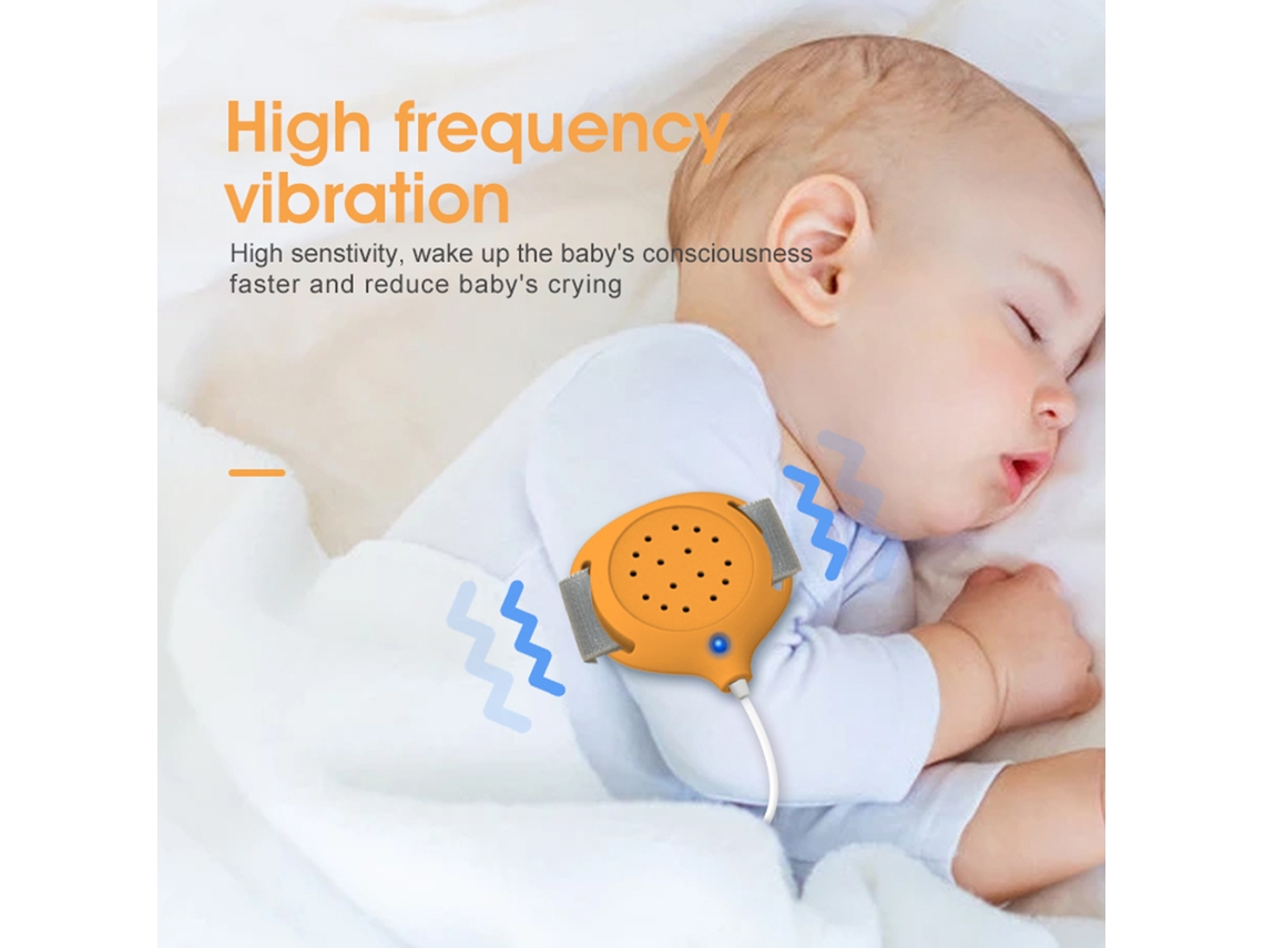 Alarme Para Molhar A Cama Infantil Com Vibração E Som Indicador Led Treinamento De Banheiro Clip-on