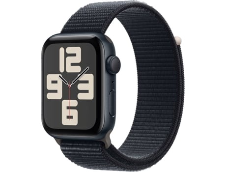 APPLE Watch SE GPS 44 mm Medianoche con Loop Deportiva Medianoche